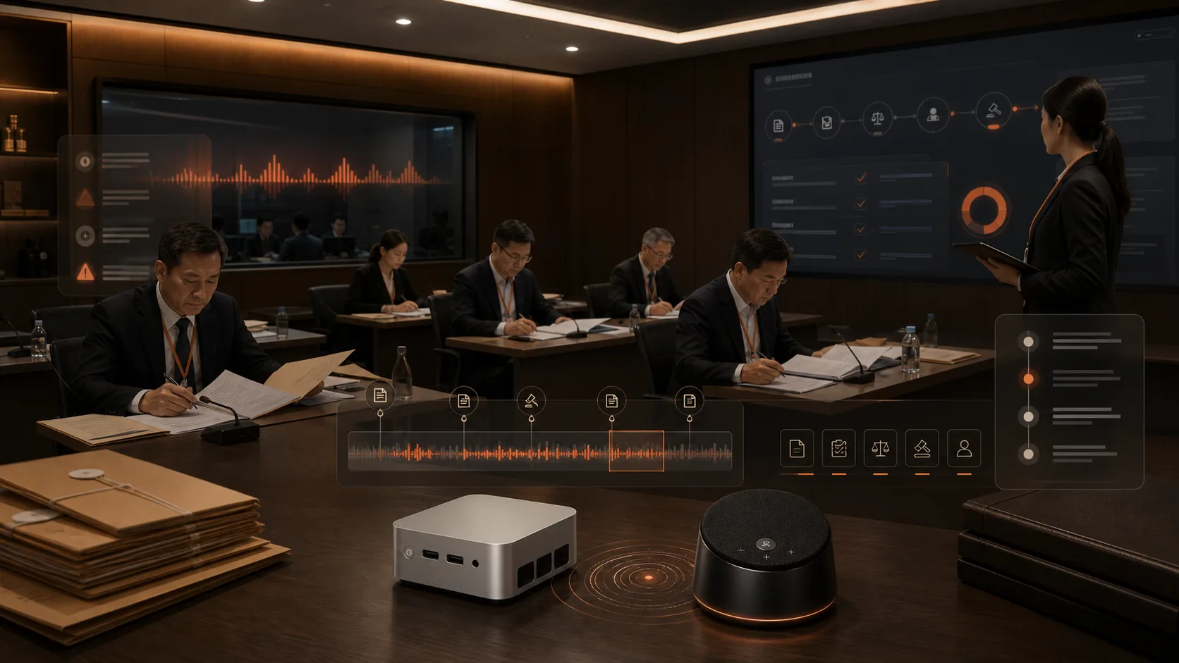 评标监督场景示意